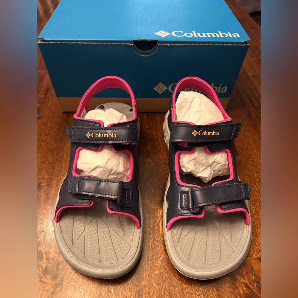 Columbia Girls Youth Size 4 Techsun Vent Sandals